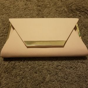Pink and Gold Clutch